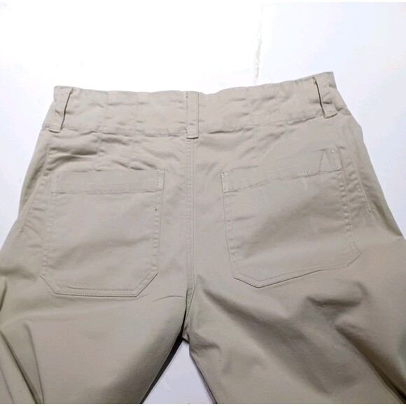 Anthropologie Maeve Hallee Embroidered Wide-Leg Cropped Pants Sz 6 Women - Picture 5 of 11